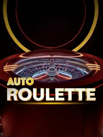 Une roulette automatique dorée tourne sous le titre Auto Roulette, une table en direct d'Iconic21